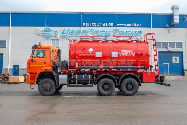 Автотопливозаправщик АТЗ-20-2 УСТ 5453 Камаз 6522-353 доработка под ДОПОГ