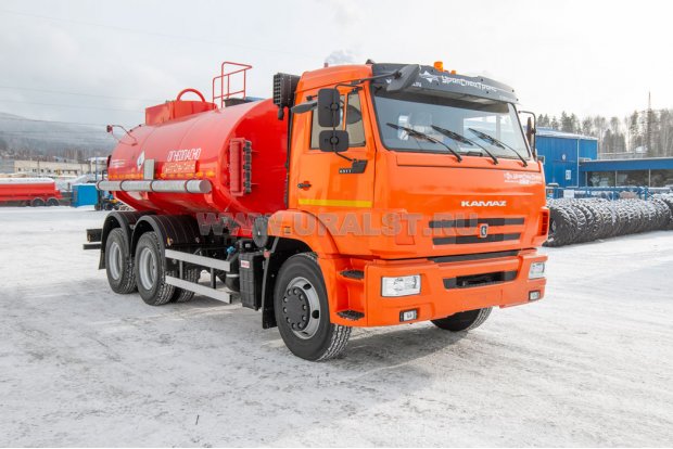 Автотопливозаправщик АТЗ-11Б УСТ 5453 Камаз 65115-48 доработка под ДОПОГ