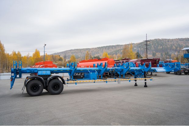 Полуприцеп опоровоз ППО 22-23Д