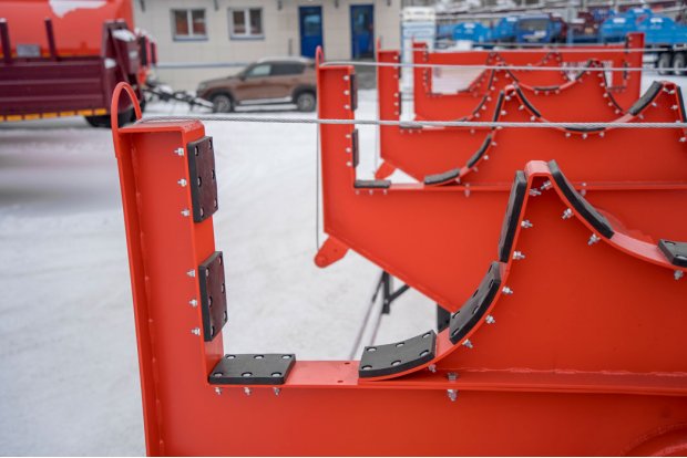 Ложементы для размещения перевозимых опор