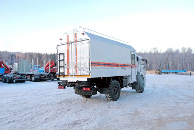 Камаз ГПА 43502-45 с закрытым грузовым отсеком