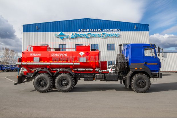Автотопливозаправщик АТЗ-12-2Б УСТ 5453 Урал 4320-4971-80 сп.м.