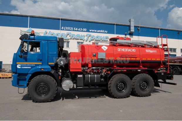 Автотопливозаправщик АТЗ-11 УСТ 5453 Камаз 43118 (CUMMINS) сп.м.