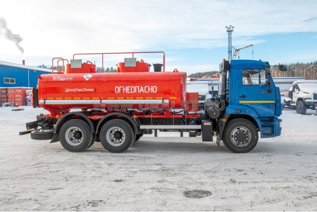 Автотопливозаправщик АТЗ-11-2Б УСТ 5453 Камаз 65115-48 доработка под ДОПОГ
