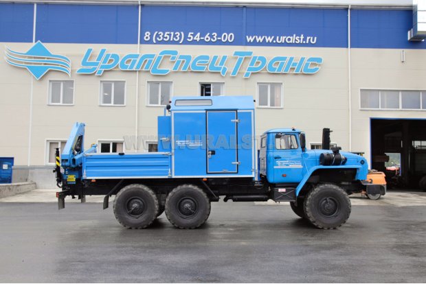 ПАРМ с КМУ ИМ-77 УСТ 5453 Урал 5557-1151-72