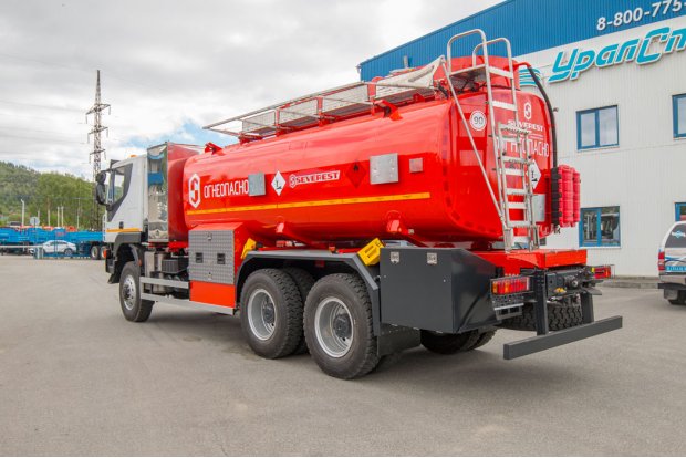 Автотопливозаправщик АТЗ 20-2 БЗ УСТ 5453 АМТ N.V. 632910 (6х6) ДОПОГ 