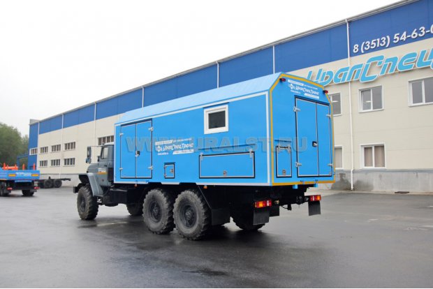 Генераторная станция Урал 4320-72М