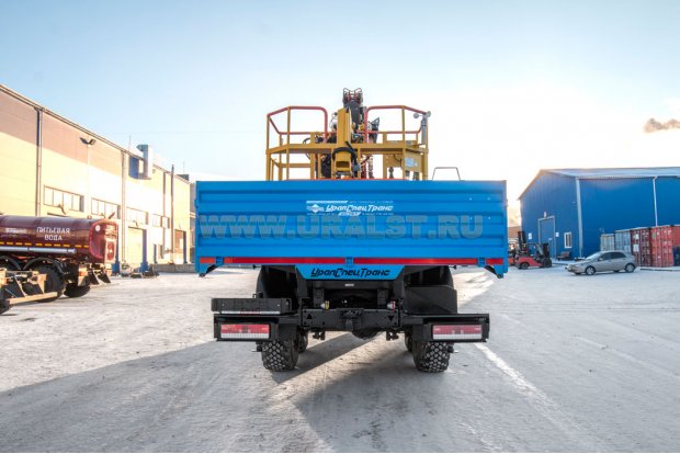 Бортовой с КМУ ИТ-200 (тросовый, люлька, бур) УСТ 5453 Камаз 43118 RR сп.м