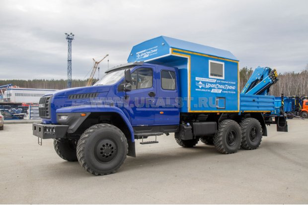 Передвижная мастерская ПАРМ с КМУ ИМ-95 УСТ 5453 Урал NEXT 4320-72Е5И06