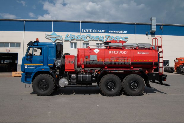 Автотопливозаправщик АТЗ-11 УСТ 5453 Камаз 43118 (CUMMINS) сп.м.