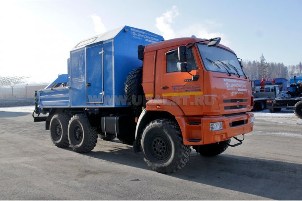Камаз АНРВ 5350-42 с КМУ ИМ-55 УСТ-5453