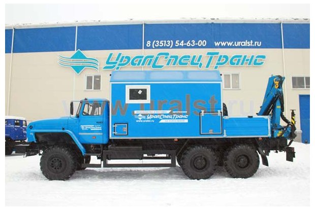 АНРВ с КМУ ИМ-95 УСТ Урал 4320-1951-60