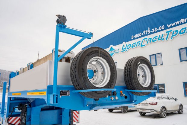 Укосина ДЗК и запасное колесо (2 шт.)