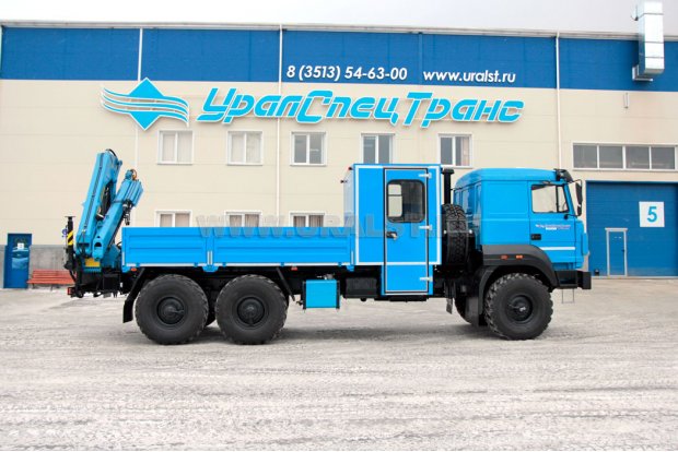 ГПА с КМУ ИМ-95 (бур 360мм) УСТ 5453 Урал 4320-4971-82, сп.м