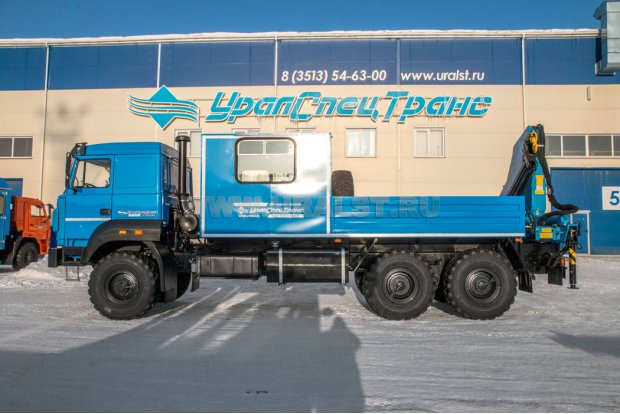 ГПА с КМУ ИМ-150 УСТ 5453 Урал 4320-4971-80 сп.м