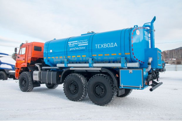 Автоцистерна для технической воды АЦВ-15Т УСТ 5453 Камаз 65224-3971-53
