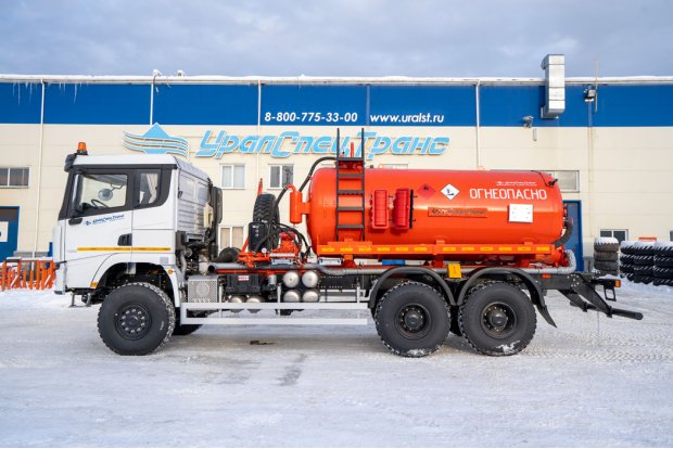 АКН-10 КО-505 УСТ 5453 SHACMAN SX32586V385 6х6, шины 14R20, КБ 4575 мм, ревизионный люк