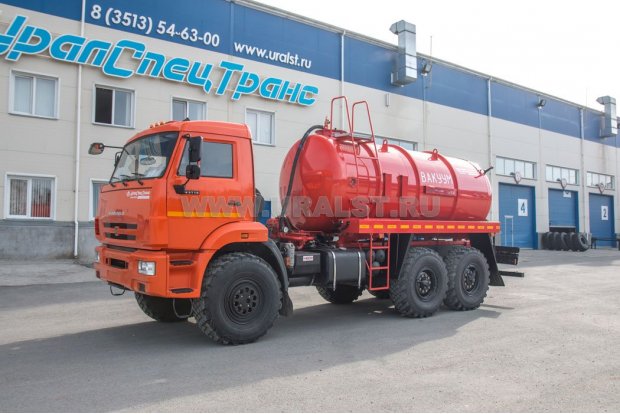 Автоцистерна вакуумная коммунальная МВ-10 КО УСТ-5453