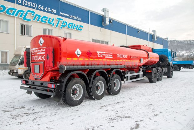 Полуприцеп цистерна ППЦ 28Б-32Л (SAF) УСТ-94651