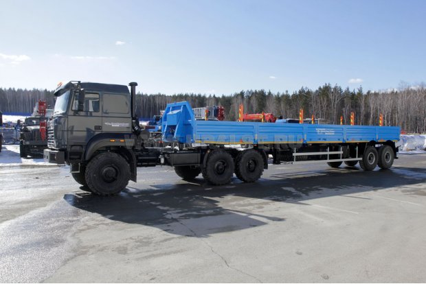 Полуприцеп-контейнеровоз ППК 27-24-12КБ УСТ 94656L 2Х1С, 1Х1А