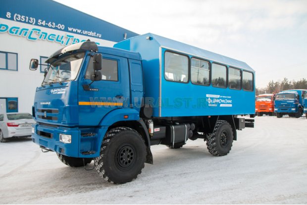 Автобус вахтовый 22 места УСТ 54535 Камаз 43502-66(D5)