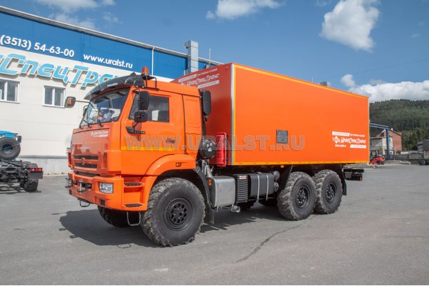 Фургон Камаз 43118 для перевозки ВВ