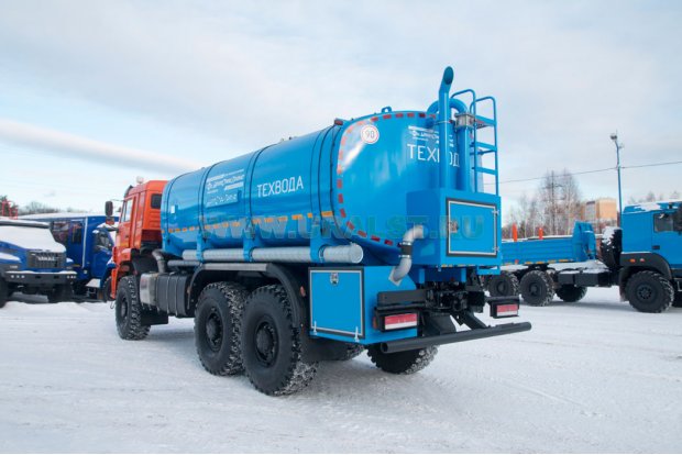 Автоцистерна для технической воды АЦВ-15Т УСТ 5453 Камаз 65224-3971-53