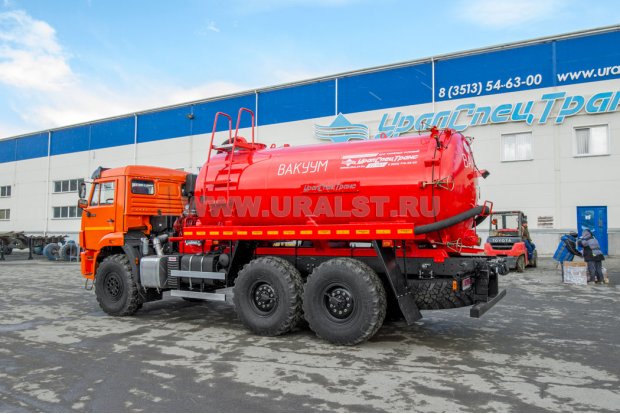 Автоцистерна вакуумная коммунальная МВ-11-ОД PNR-122 УСТ 5453 Камаз 43118-50 