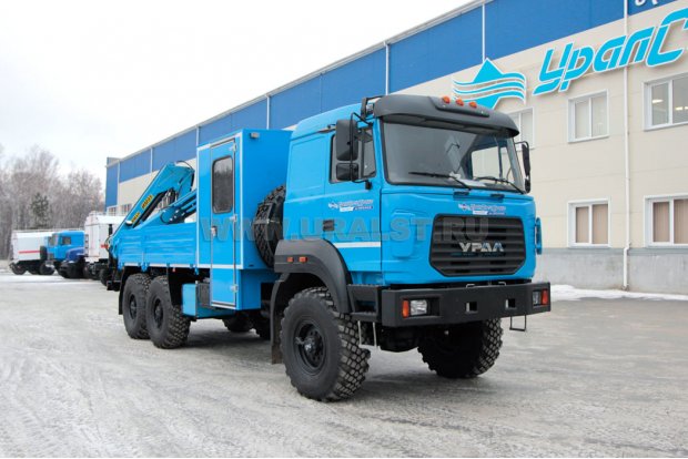 ГПА на шасси Урал 4320-82М с КМУ ИМ-95 УСТ-5453