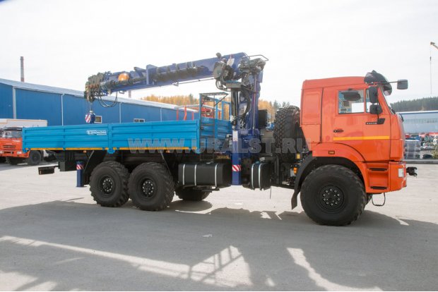 БКМ с Dongyang 2037 УСТ 5453 Камаз 43118