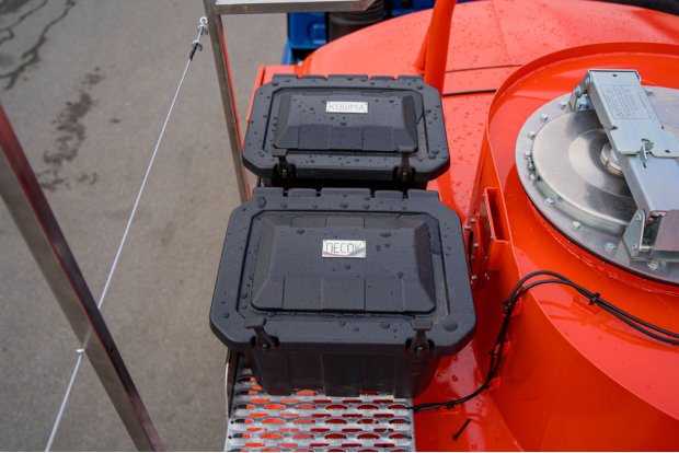 Ящики для песка и кошмы