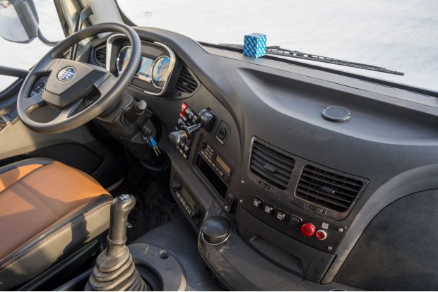 Кабина водителя