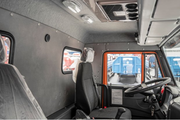 Кабина подителя