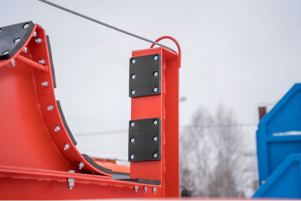 Ложементы для размещения перевозимых опор