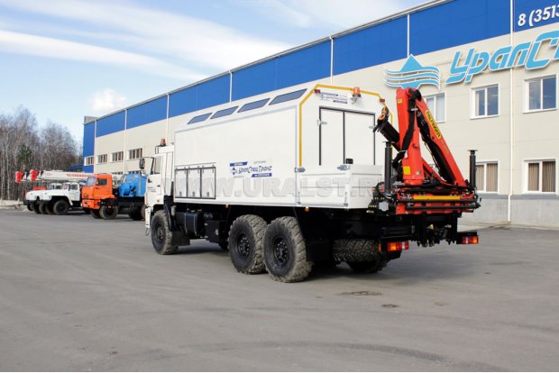 Маслостанция УСТ Камаз с КМУ PK-8500