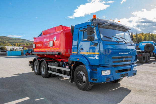 Автоцистерна АЦ-15-2 УСТ 54533U Камаз 65115-3058-91RS