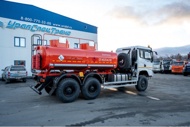  АТЗ-11-2Б УВТ-25, УСТ 5453 SHACMAN (ШАКМАН) SX32586V385 6х6, 14R20, КБ 4575мм.