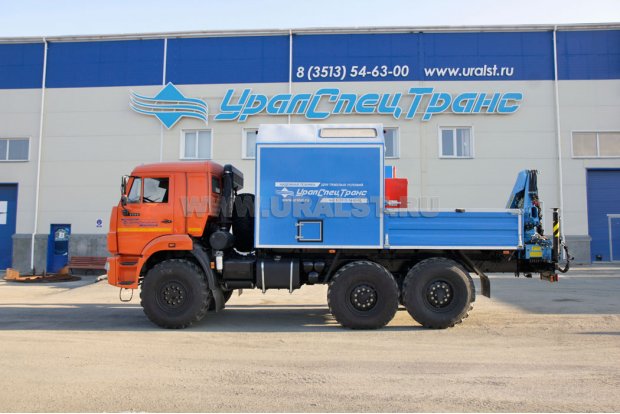 Камаз АНРВ 5350-42 с КМУ ИМ-55 УСТ-5453