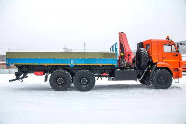 Бортовой автомобиль с КМУ Palfinger PK-23500А
