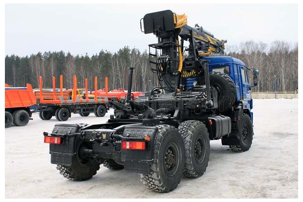 Седельный тягач Камаз с ГМ VM10L74
