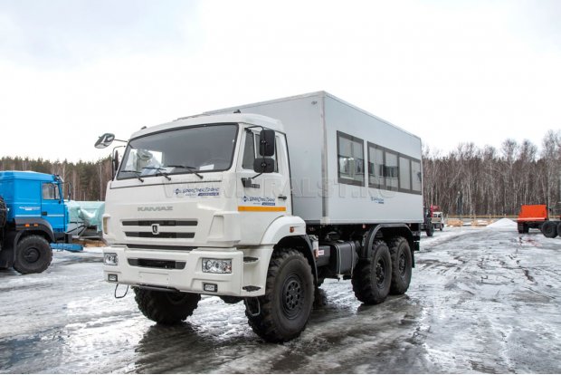 Вахтовый автобус Камаз 5350 (43114)