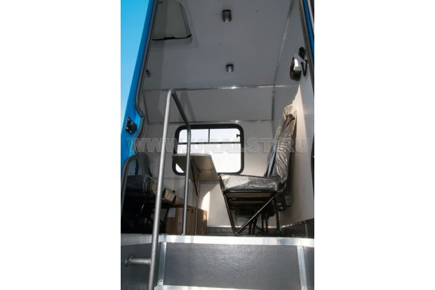 Транспортный отсек Камаз ПАРМ 43118-50 с КМУ ИМ-150