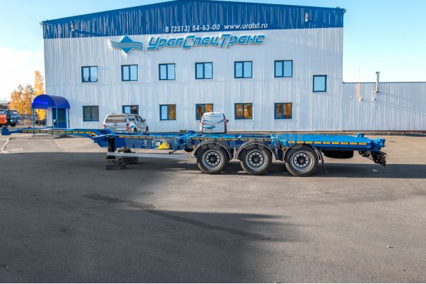 Полуприцеп контейнеровоз ППК 32Б-32-12 УСТ 9465 2Х1С, 1Х1А