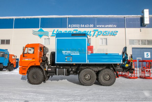 АНРВ с КМУ ИМ-25 УСТ 5453 Камаз 43118