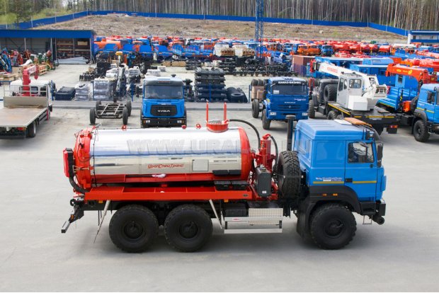 Автоцистерна АКН-10-ОД ВК Урал 5557-82М