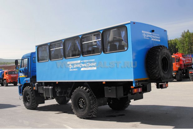 Автобус вахтовый 22+2 комфорт УСТ 54535 Камаз 43502-66(D5)