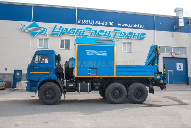 АНРВ с КМУ ИМ-95 УСТ 5453 Камаз 43118
