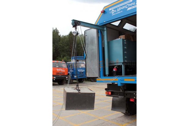 Грузовой отсек грузопассажирского автобуса Камаз 43114