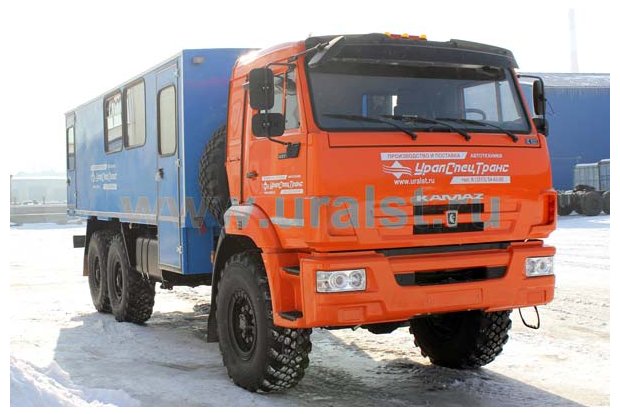 ГПА УСТ 54535 (14+2) закр. Камаз 43118 (Cummins)