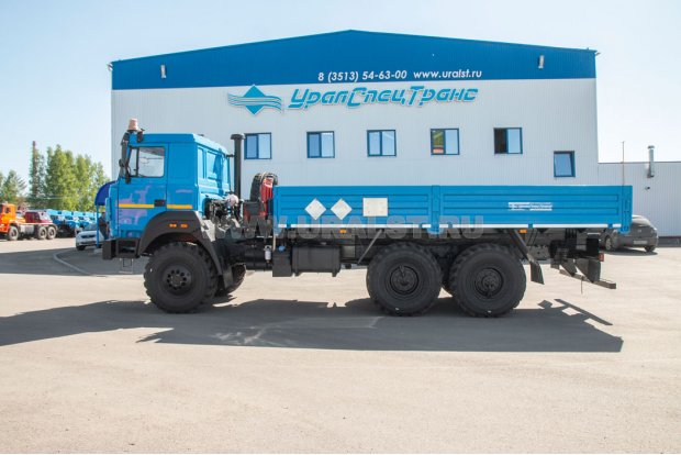 Бортовой автомобиль Урал 5557-80Е5 для взрывных веществ